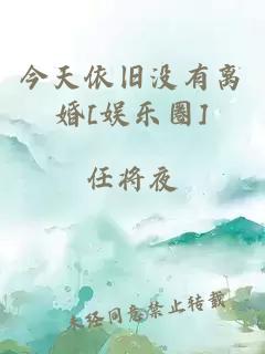 今天依舊沒有離婚[娛樂圈]